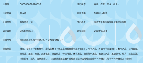 重庆和而中商贸